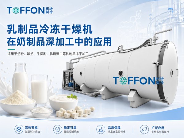 乳制品冷凍干燥機在奶制品深加工中的應用