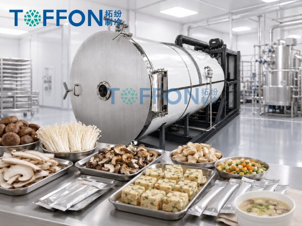 方便菌菇凍干湯加工與冷凍干燥機(jī)應(yīng)用